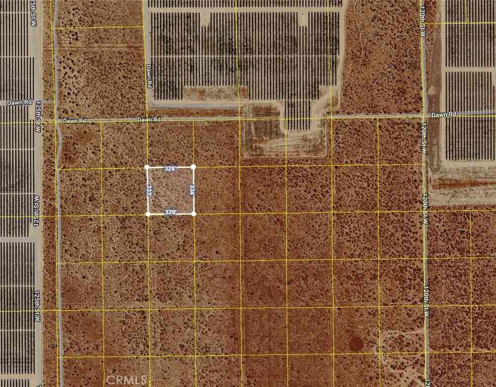 Vacant Land For Sale - South Of Dawn Rd, East Of 125th St W Road<br/> Rosamond, CA 93560