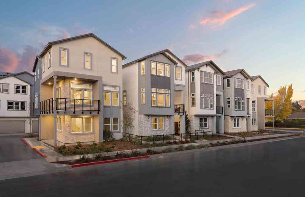 Homes For Sale - 285 Llewellyn Avenue #016-18 PLAN 2<br/> Campbell, CA 95008