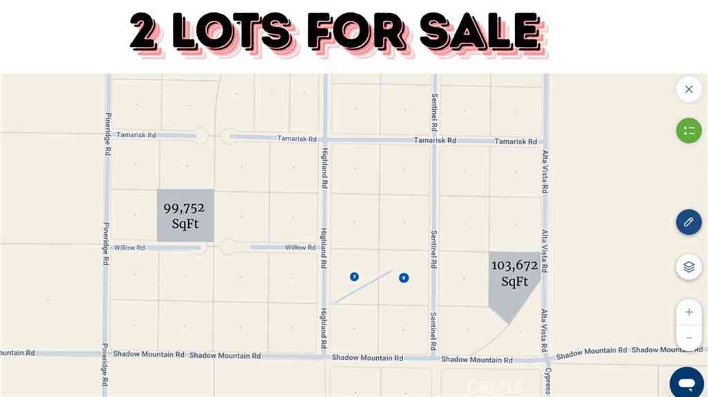 Vacant Land For Sale - Alta Vista<br/> Adelanto, CA 92301