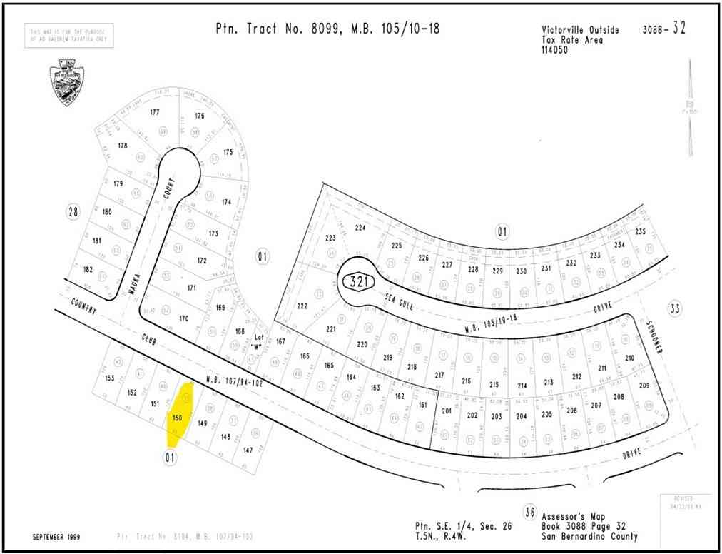 Vacant Land For Sale - 13261 Country Club<br/> Victorville, CA 92395