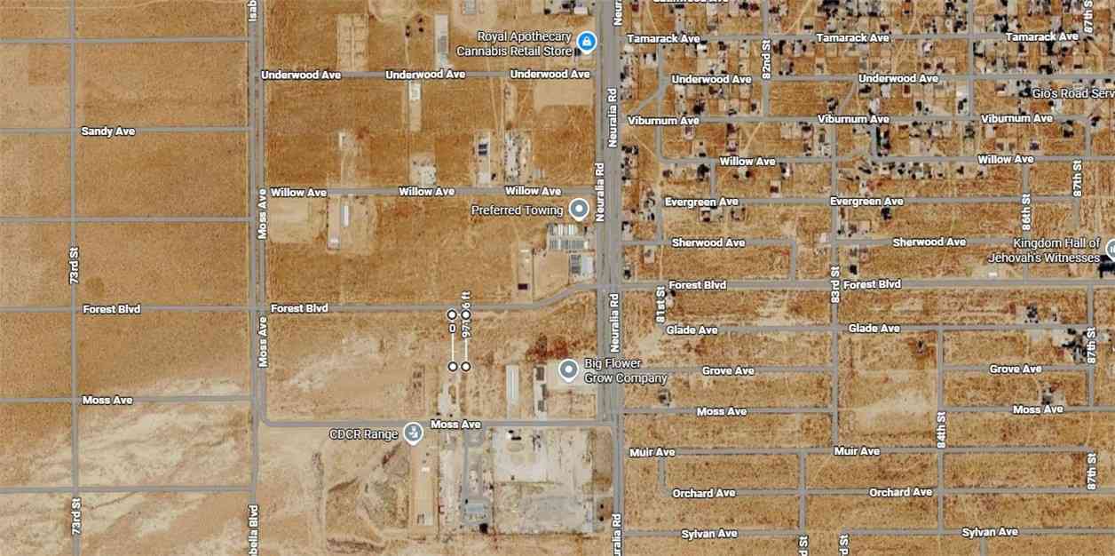 Vacant Land For Sale - Vac Forest Blvd<br/> California City, CA 93505
