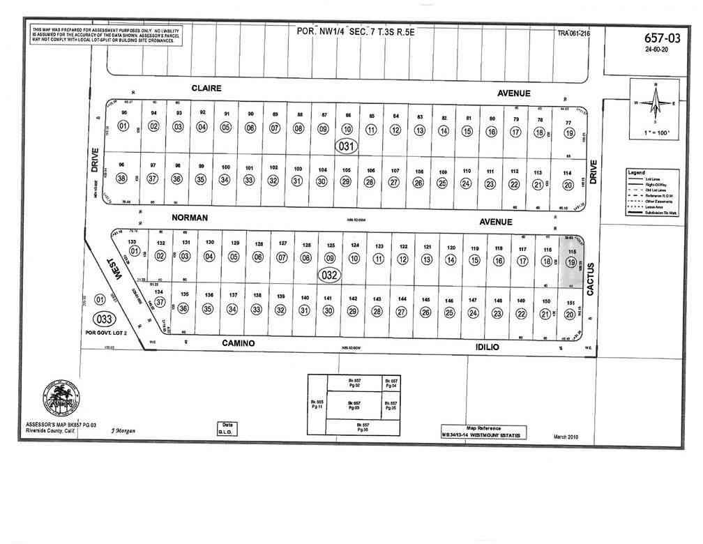 Vacant Land For Sale - Norman Avenue<br/> Desert Hot Springs, CA 92240