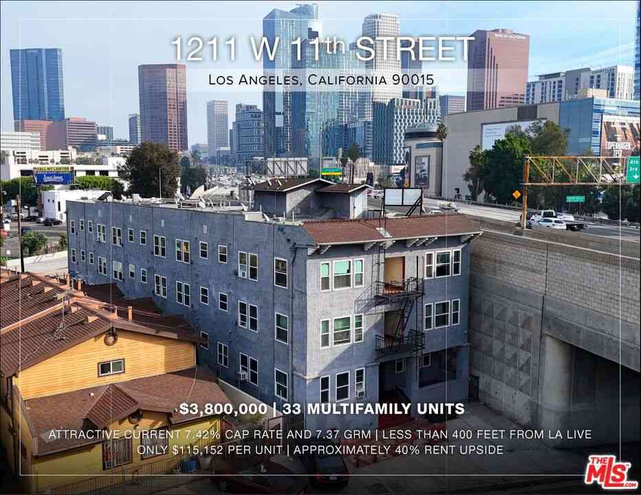 Homes For Sale - 1211 W 11th Street<br/> Los Angeles, CA 90015