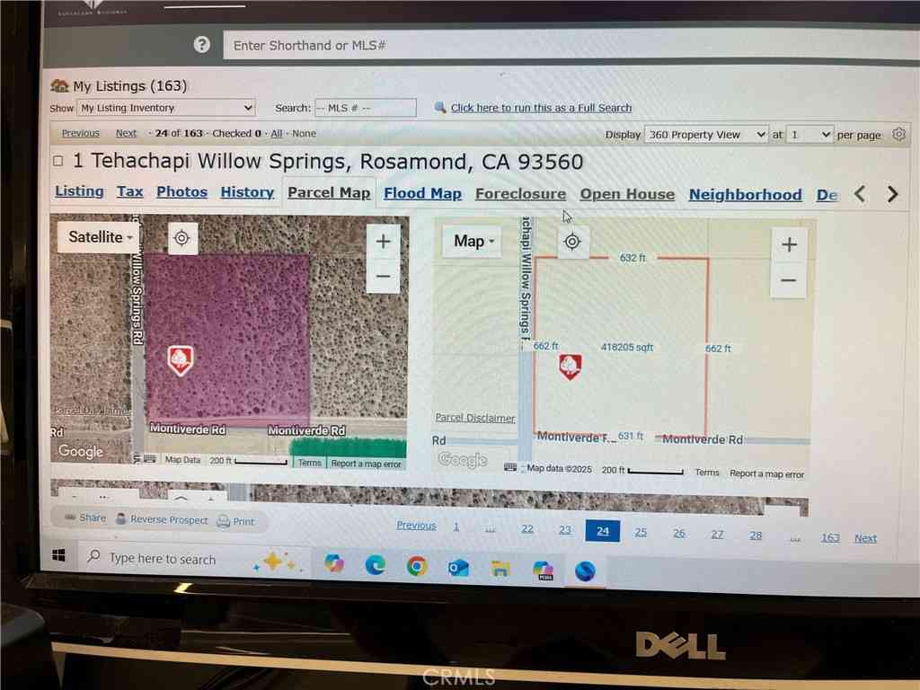 Vacant Land For Sale - 1 Tehachapi Willow Springs<br/> Rosamond, CA 93560