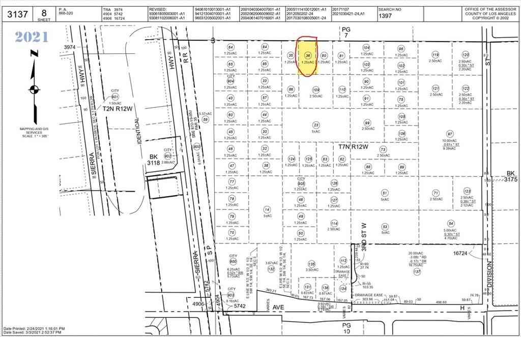 Vacant Land For Sale - 0 3137008036 Avenue G<br/> Lancaster, CA 93534