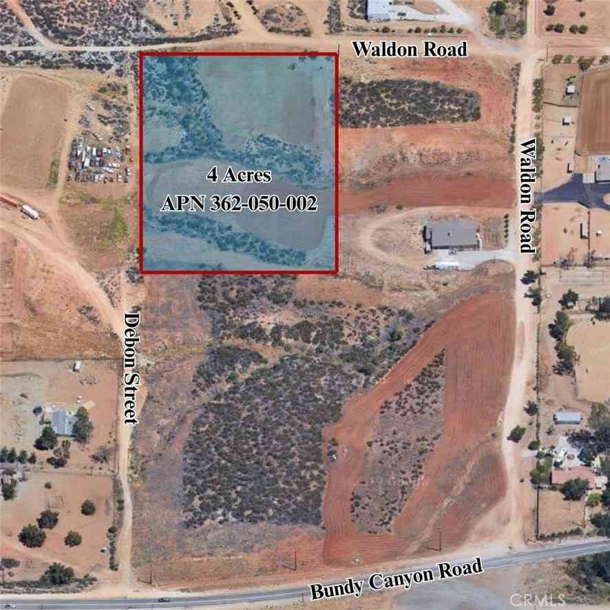 Vacant Land For Sale - 25350 Waldon Road<br/> Menifee, CA 92580