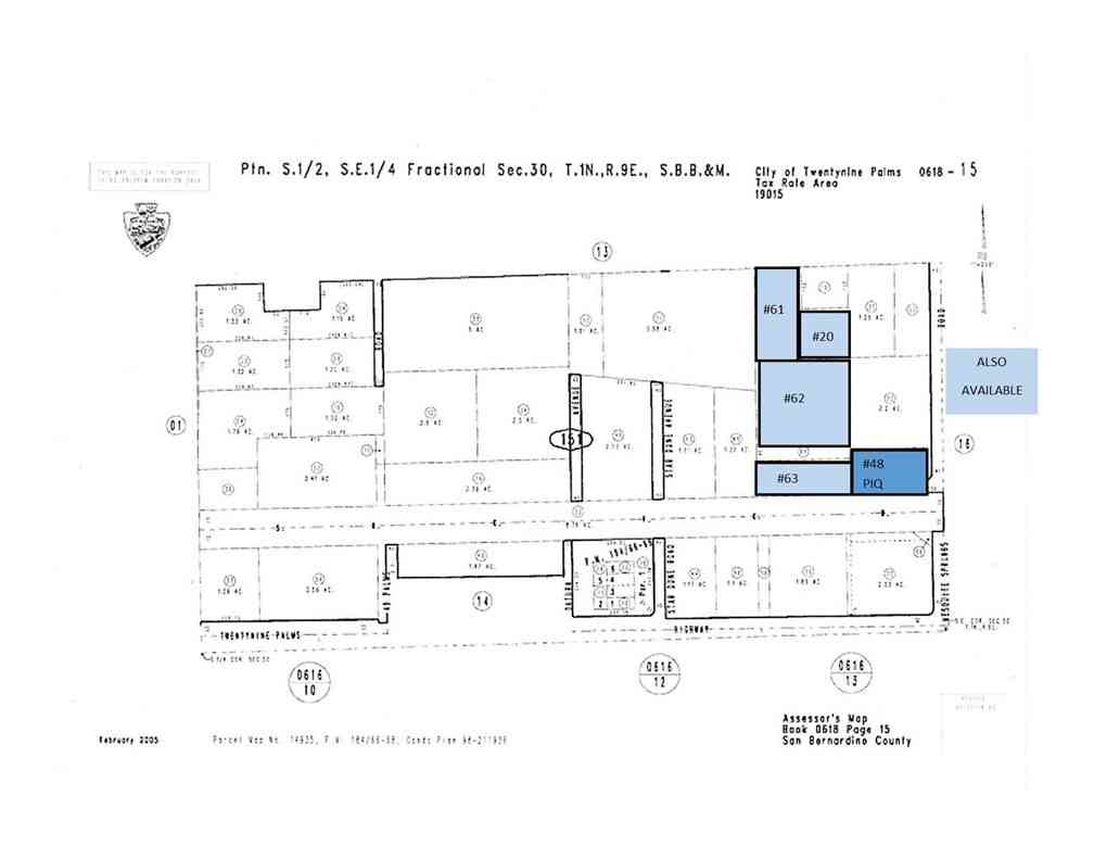 Vacant Land For Sale - Joshua Drive<br/> 29 Palms, CA 92277