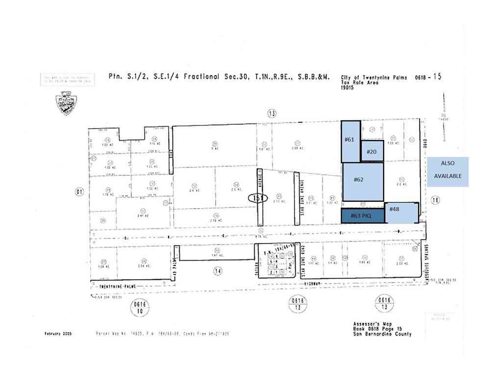 Vacant Land For Sale - Joshua Drive<br/> 29 Palms, CA 92277