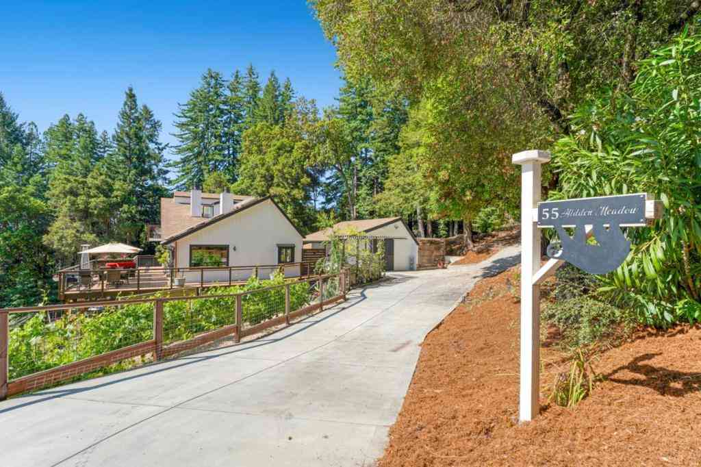 Homes For Sale - 55 Hidden Meadow Lane<br/> Scotts Valley, CA 95066