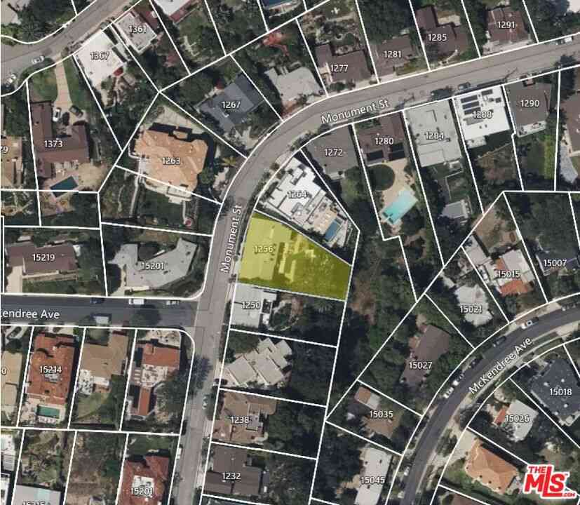 Vacant Land For Sale - 1256 Monument Street<br/> Pacific Palisades, CA 90272