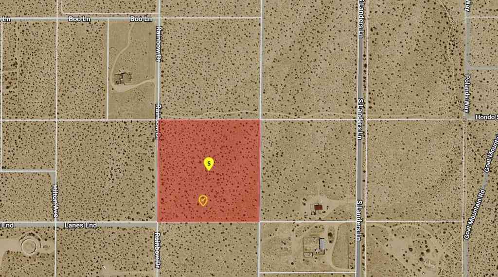 Vacant Land For Sale - Rainbow Road<br/> 29 Palms, CA 92277