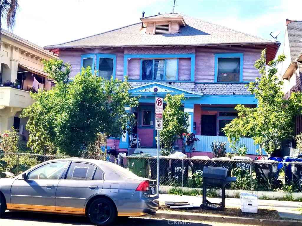 Multifamily For Sale - 1037 S Bonnie Brae<br/> Los Angeles, CA 90006