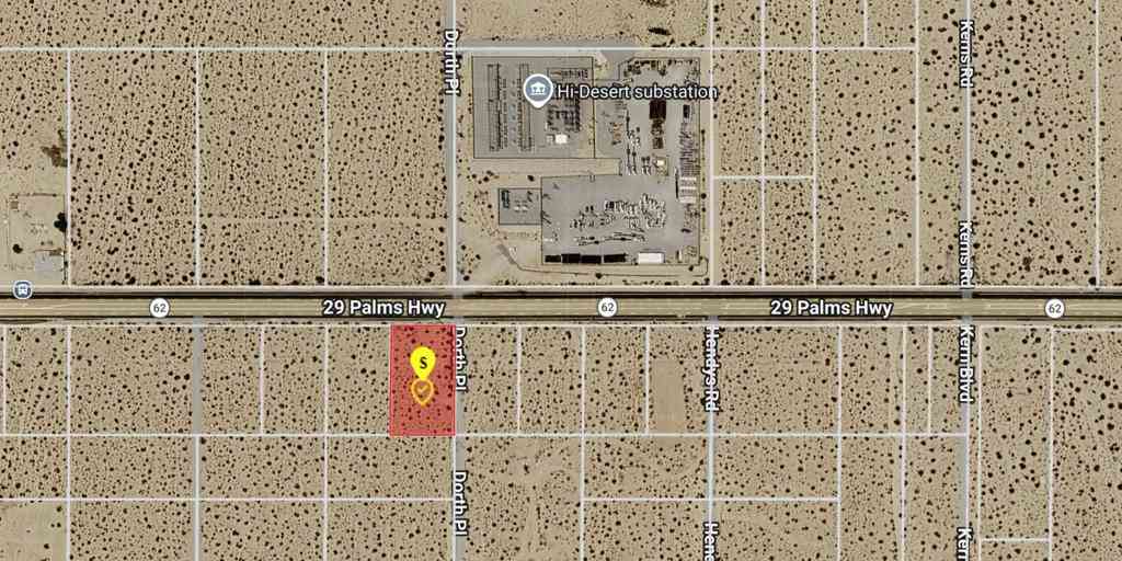Vacant Land For Sale - Dorth Place<br/> 29 Palms, CA 92277