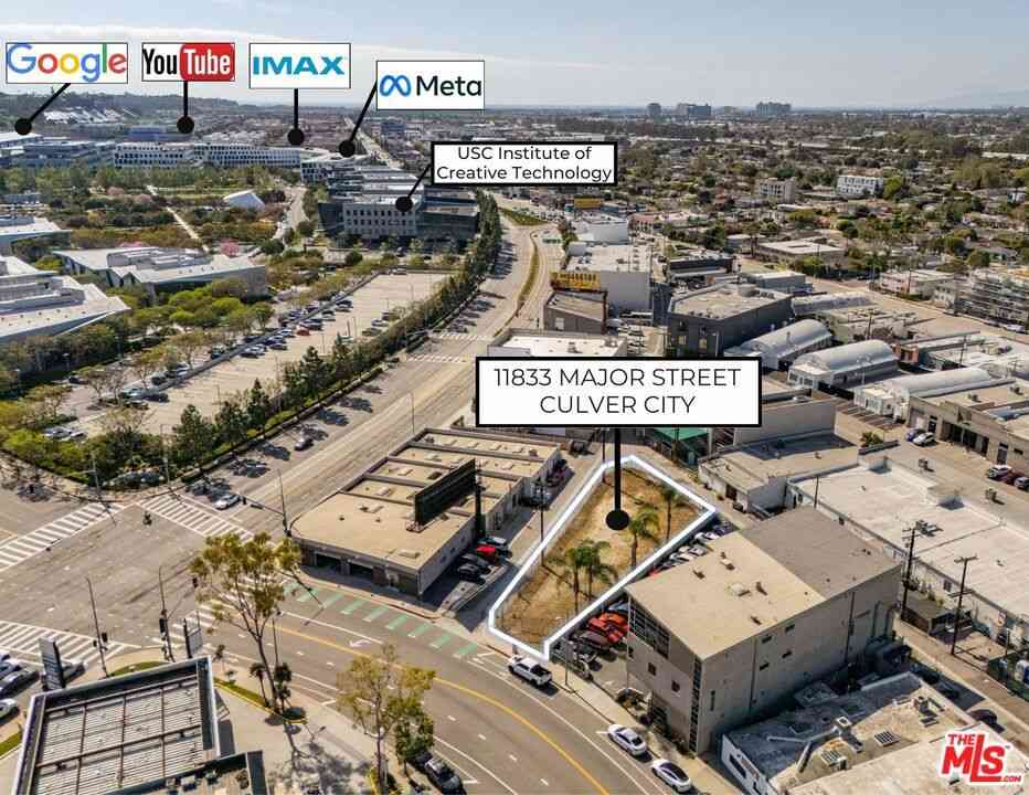 Vacant Land For Sale - 11833 Major Street<br/> Culver City, CA 90230