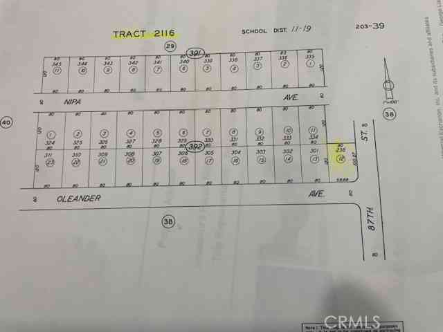 Vacant Land For Sale - 87th Street<br/> California City, CA 93505