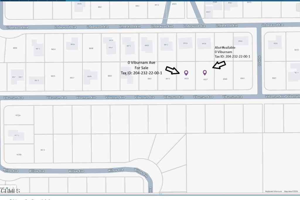 Vacant Land For Sale - Viburnum Avenue<br/> California City, CA 93505