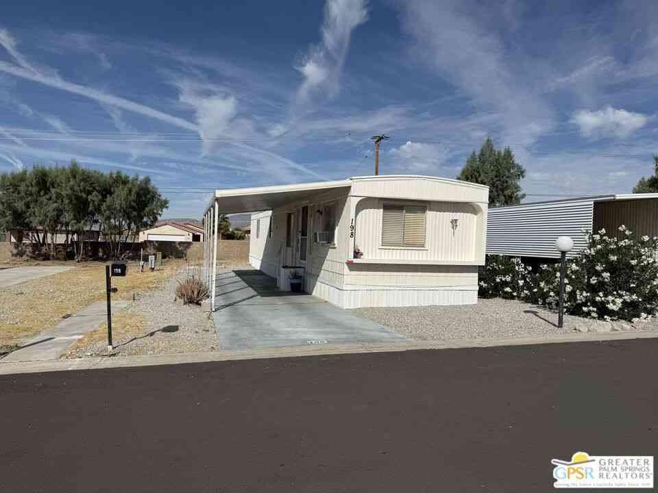 Mobile Home For Sale - 15500 Bubbling Wells Road #198<br/> Desert Hot Springs, CA 92240