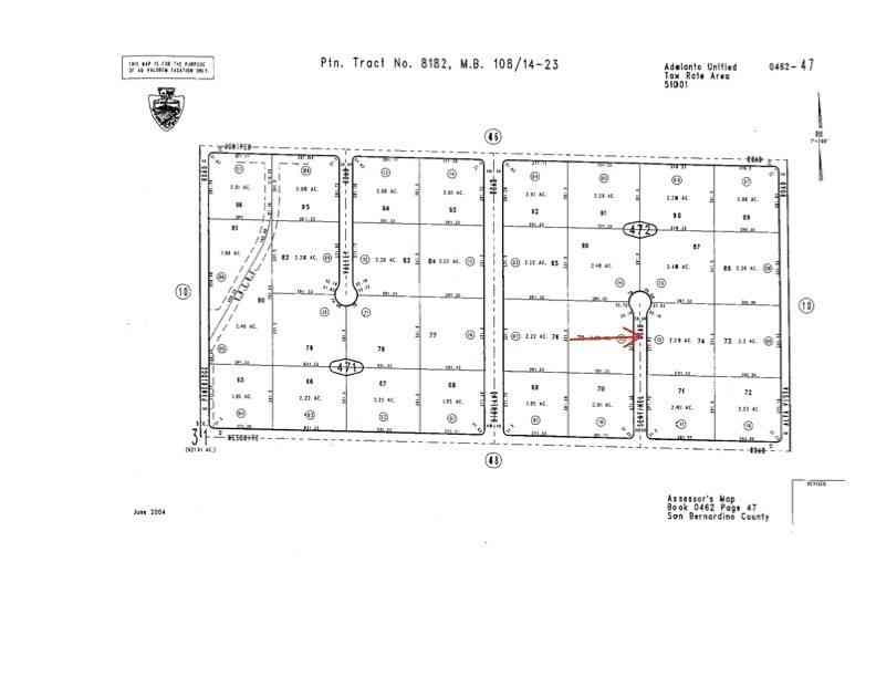Vacant Land For Sale - Sentinel<br/> Adelanto, CA 92301