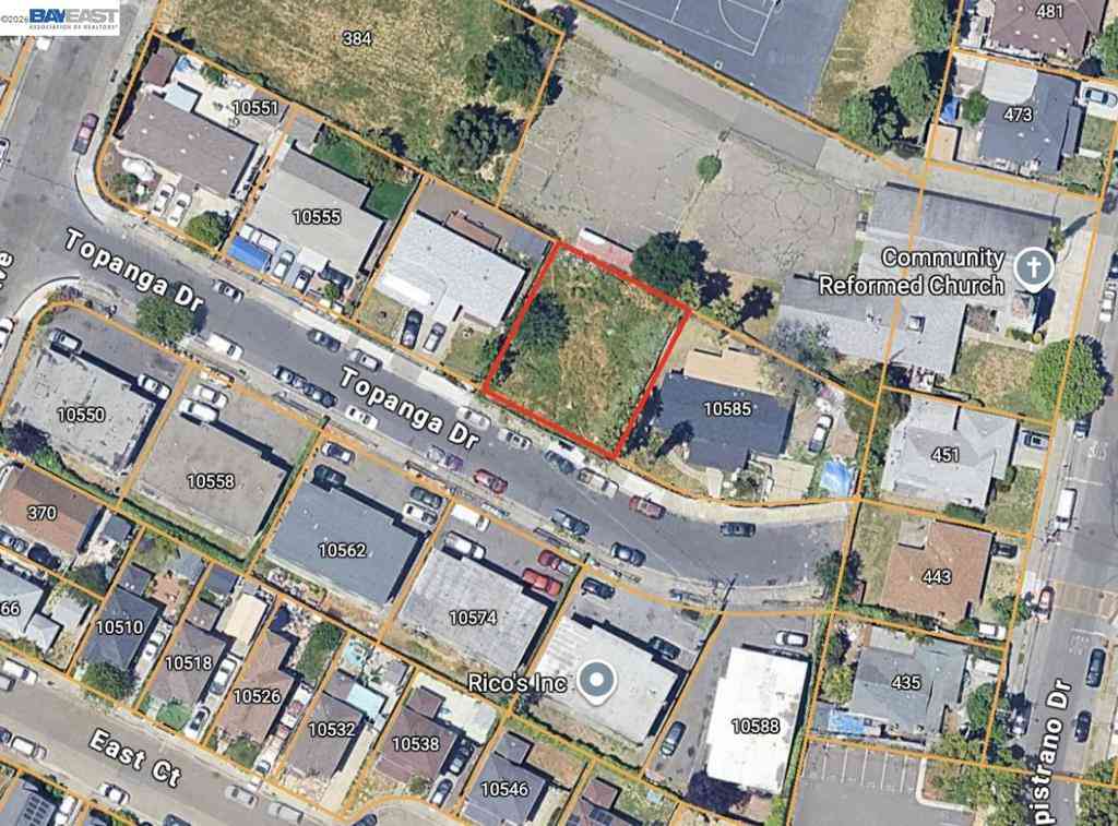 Vacant Land For Sale - 10575 Topanga<br/> Oakland, CA 94603