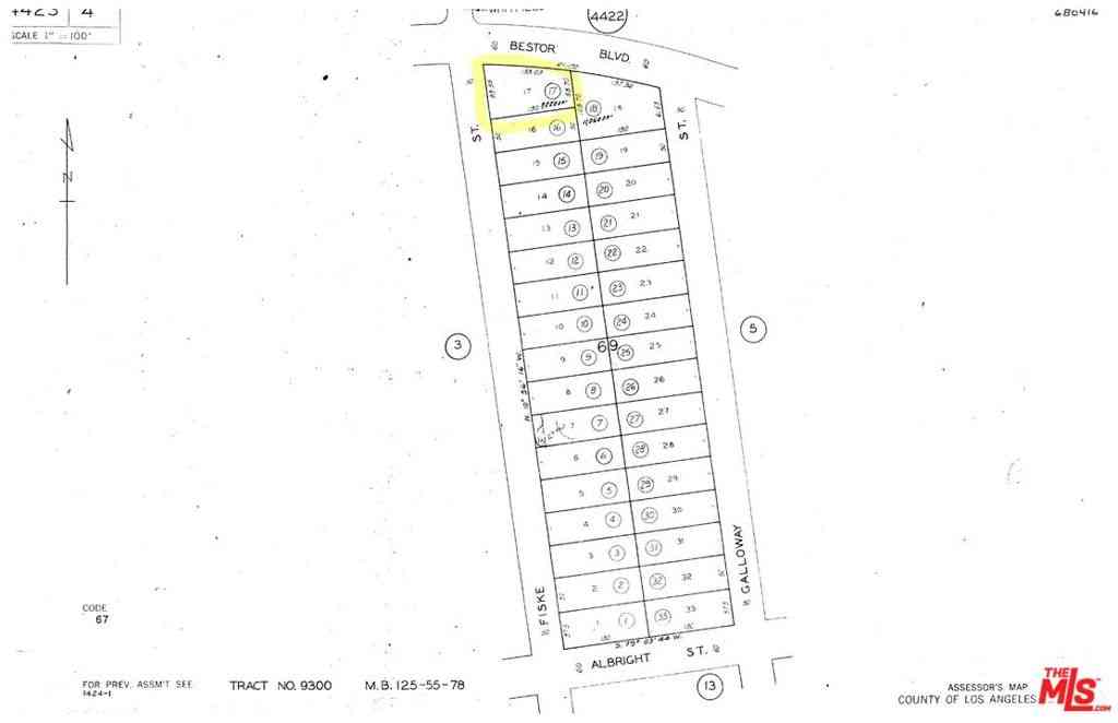 Vacant Land For Sale - 1180 Fiske Street<br/> Pacific Palisades, CA 90272