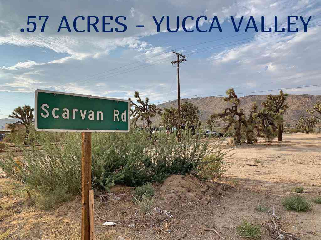 Vacant Land For Sale - Scarvan Road<br/> Yucca Valley, CA 92284