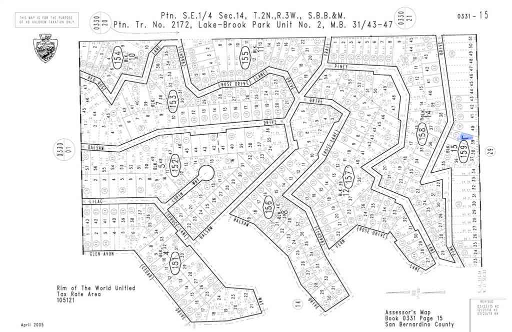 Vacant Land For Sale - Pine Drive<br/> Cedar Glen, CA 92321