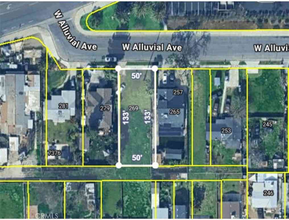 Vacant Land For Sale - 269 W Alluvial<br/> Fresno, CA 93650