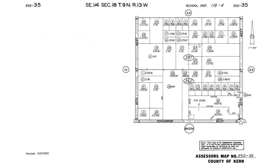 Vacant Land For Sale - Stetson Avenue<br/> Rosamond, CA 93560