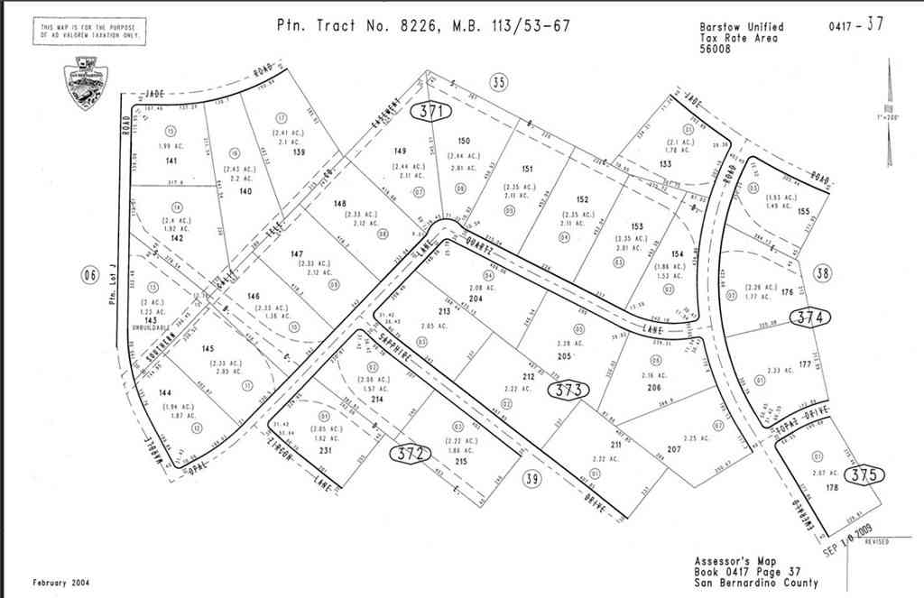 Vacant Land For Sale - Vacant Land<br/> Barstow, CA 92311