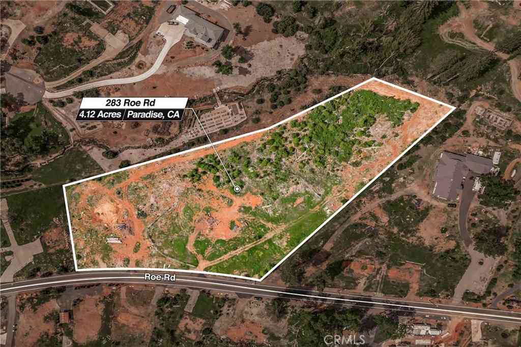 Vacant Land For Sale - 283 Roe<br/> Butte County, Paradise, CA 95969