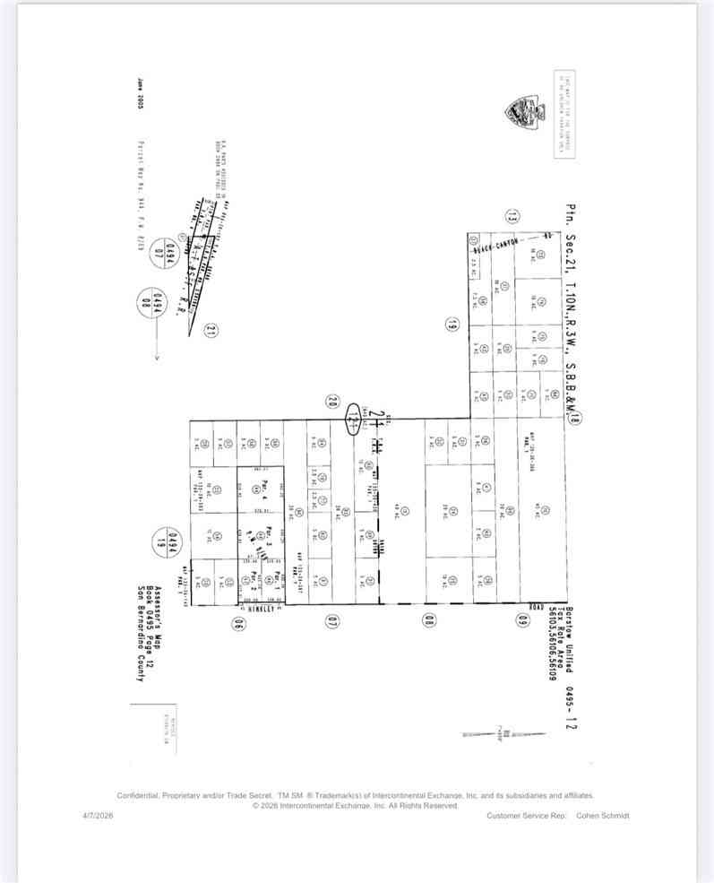 Vacant Land For Sale - Hinkley Rd.<br/> Hinkley, CA 92347