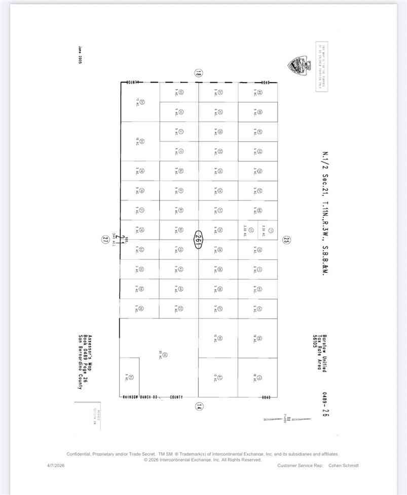 Vacant Land For Sale - Hinkley Road<br/> Hinkley, CA 92347
