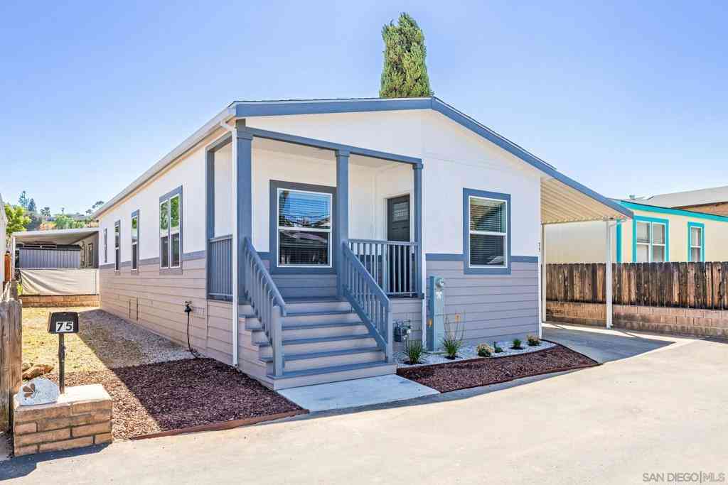 Mobile Home For Sale - 1315 Pepper Dr.<br/> San Diego County, El Cajon, CA 92021