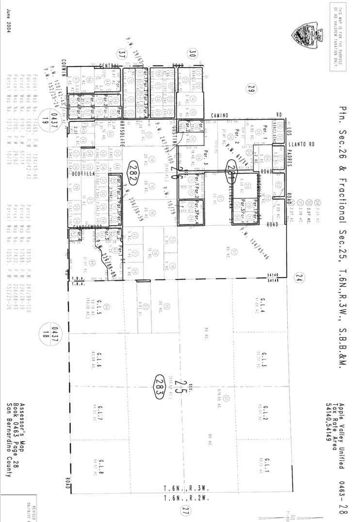 Vacant Land For Sale - Camino<br/> San Bernardino County, Apple Valley, CA 92307