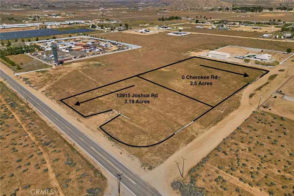 Vacant Land For Sale - 13915 Joshua<br/> San Bernardino County, Apple Valley, CA 92307