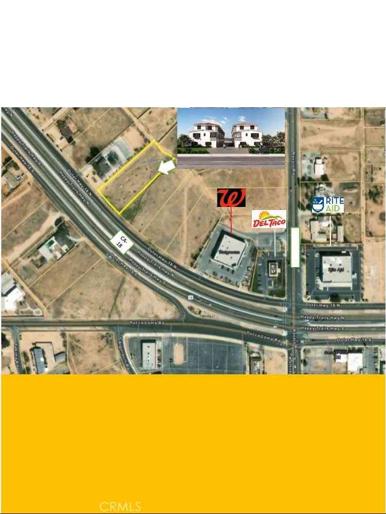 Vacant Land For Sale - 21578 Us Highway 18<br/> San Bernardino County, Apple Valley, CA 92307