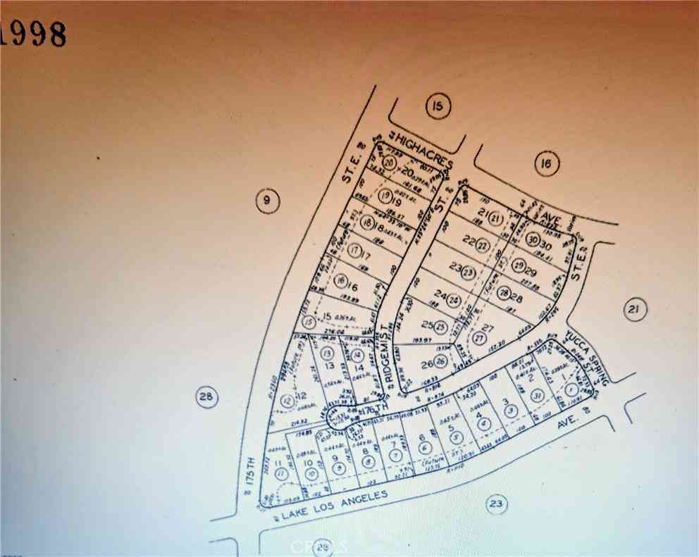 Vacant Land For Sale - 176th Street E<br/> Palmdale, CA 93591