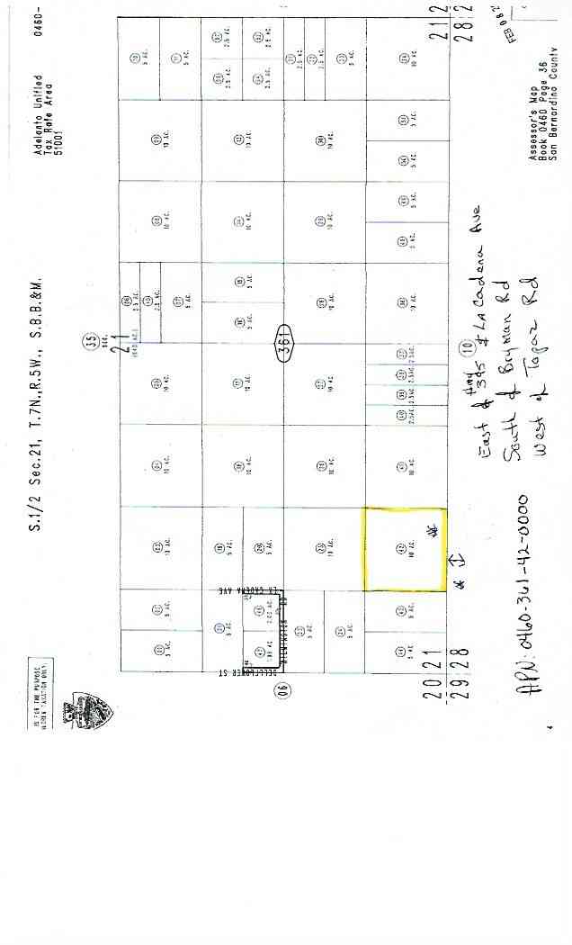 Vacant Land For Sale - W O<br/> San Bernardino County, Adelanto, CA 92301