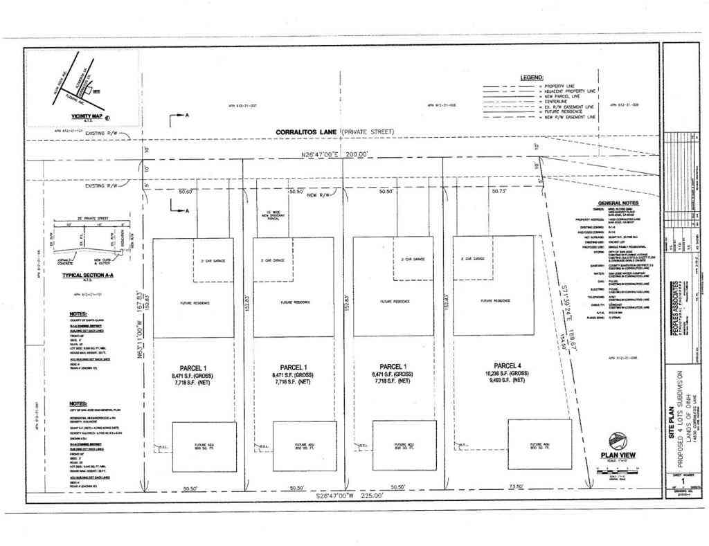 Vacant Land For Sale - 14830 Corralitos Lane<br/> San Jose, CA 95127
