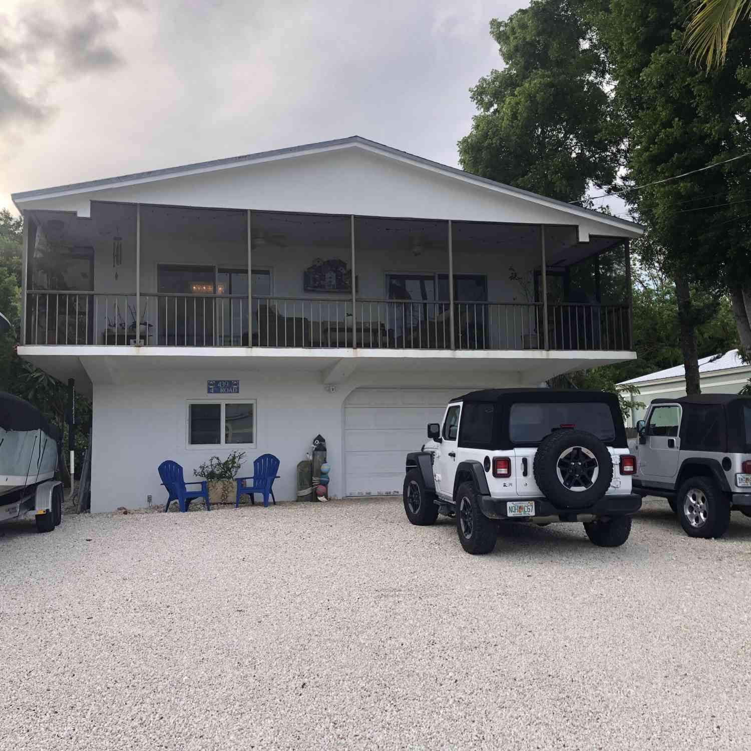 Homes For Rent - 439 4th Road ROAD #UPSTAIRS ONLY<br/> Monroe County, Key Largo, FL 33037