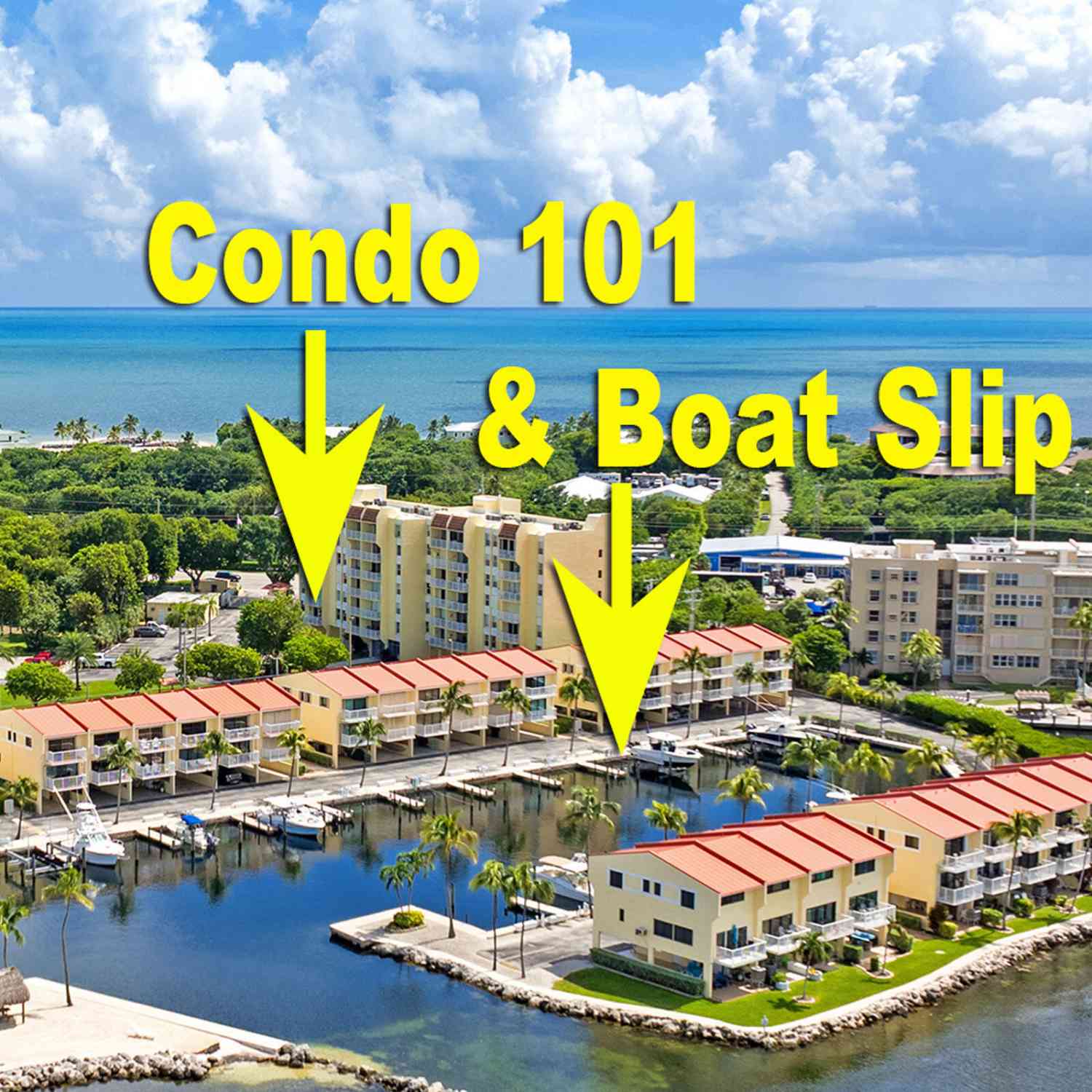 Condo For Sale - 88540 Overseas Highway HIGHWAY #101  BOAT SLIP 22<br/> Islamorada, FL 33070