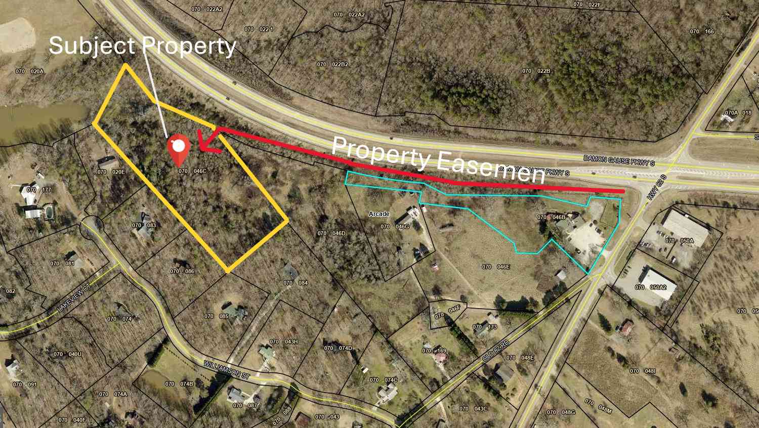 Vacant Land For Sale - TRACT 1 Highway 82 S<br/> Jefferson, GA 30549