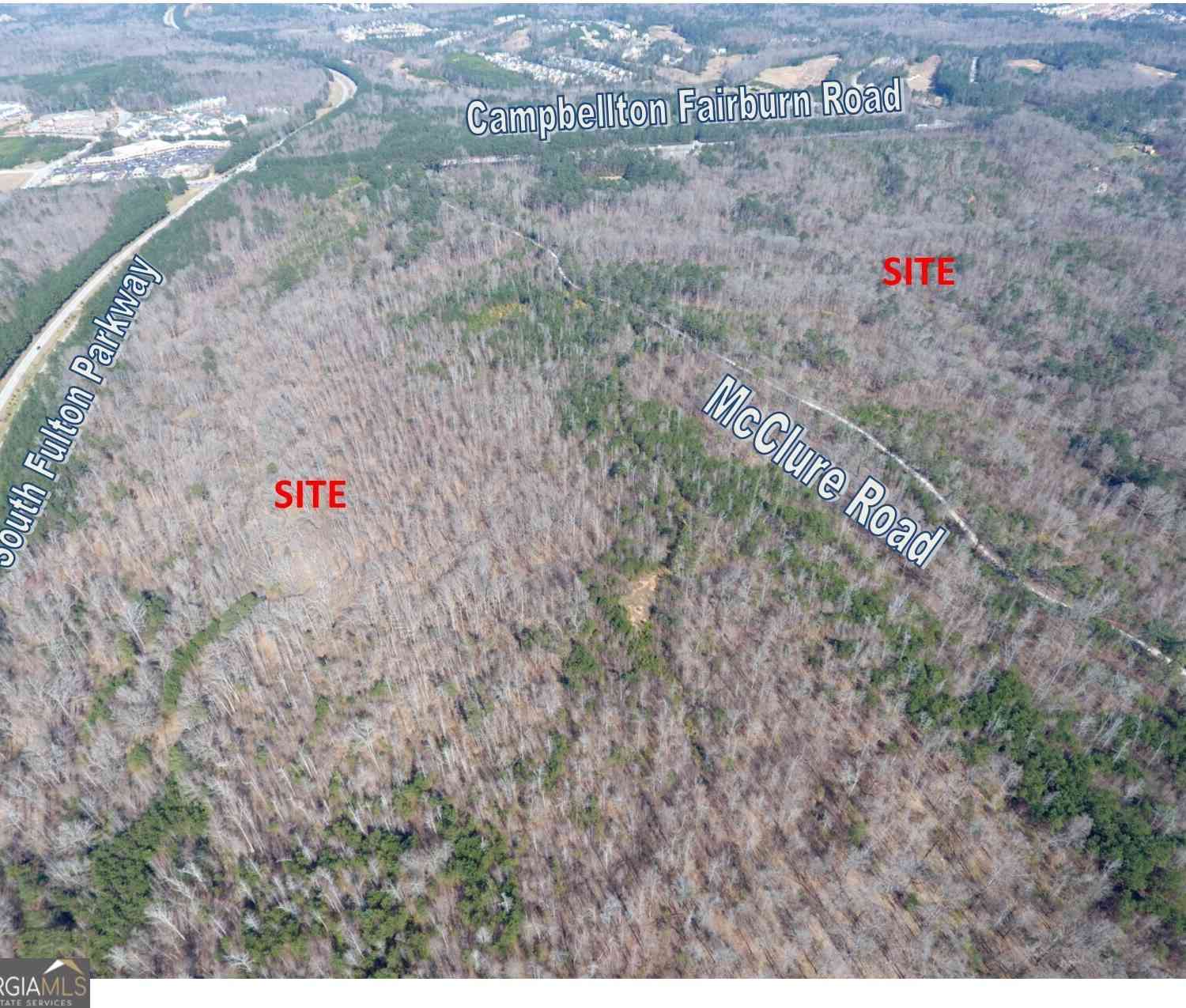 Vacant Land For Sale - 5455 Campbellton Fairburn Road<br/> Union City, GA 30291