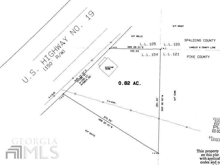 Vacant Land For Sale - 15390 U S Highway 19 Highway<br/> Griffin, GA 30224