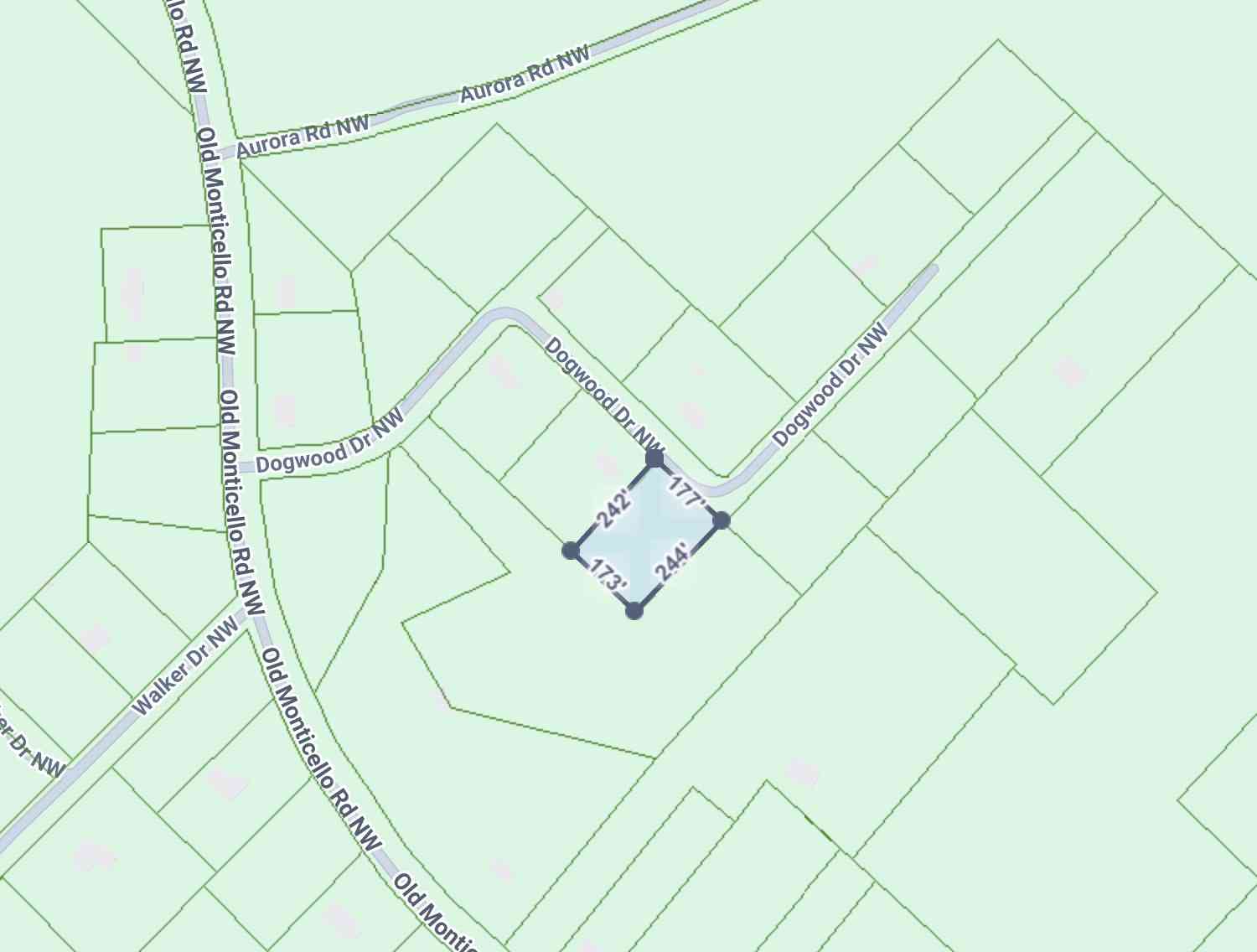 Vacant Land For Sale - 105 Magnolia Drive NW<br/> Baldwin County, Milledgeville, GA 31061