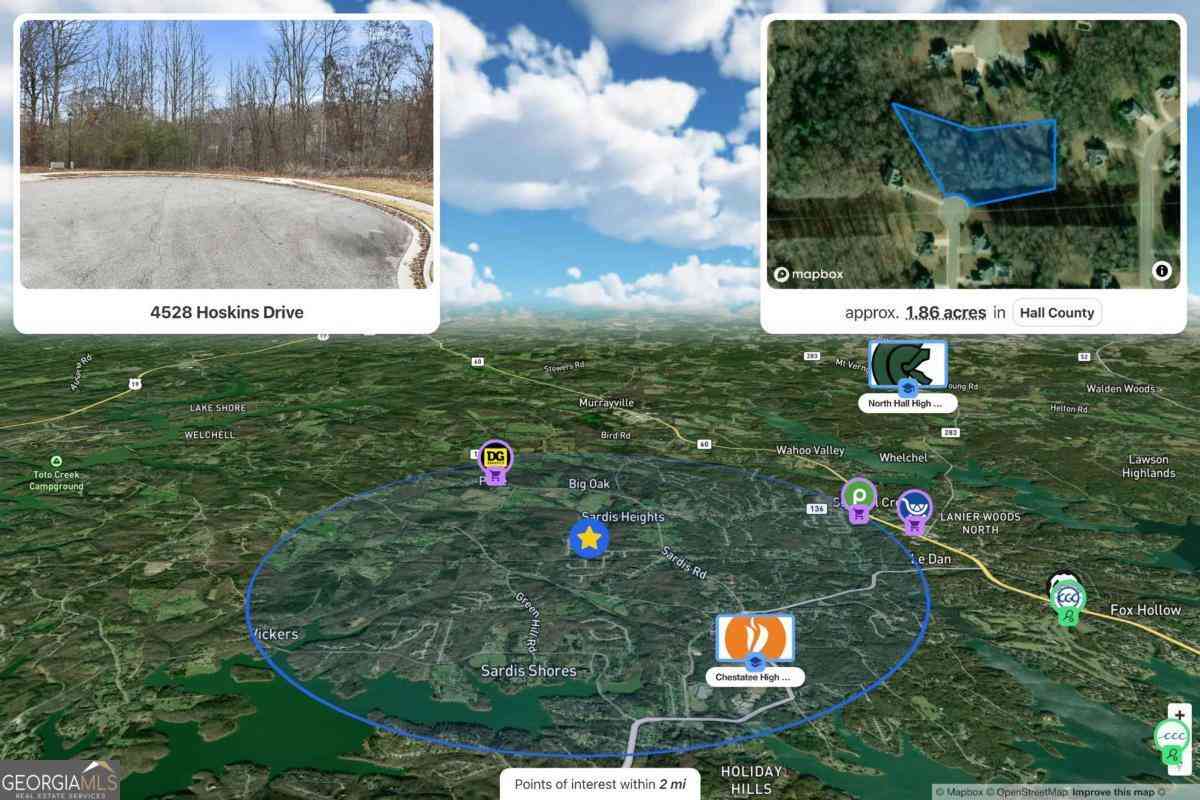 Vacant Land For Sale - 4528 Hoskins Drive<br/> Gainesville, GA 30506