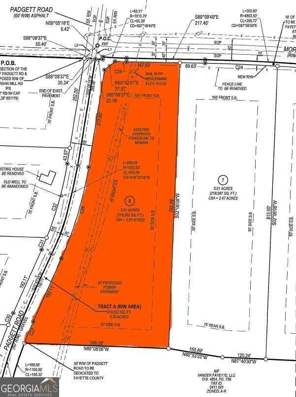 Vacant Land For Sale - Padgett Road #LOT 8<br/> Senoia, GA 30276