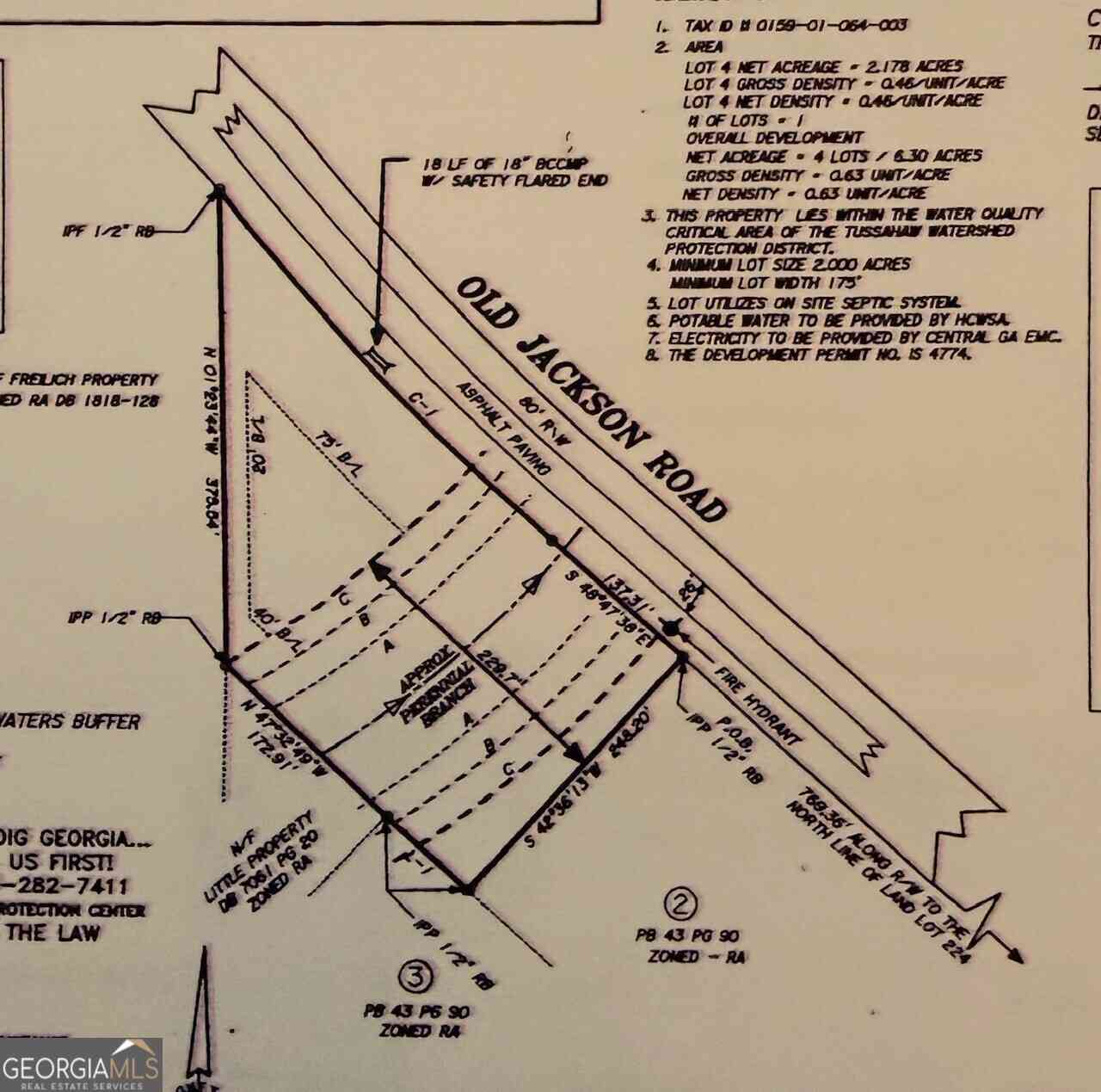 Vacant Land For Sale - 2820 Old Jackson Road<br/> Locust Grove, GA 30248