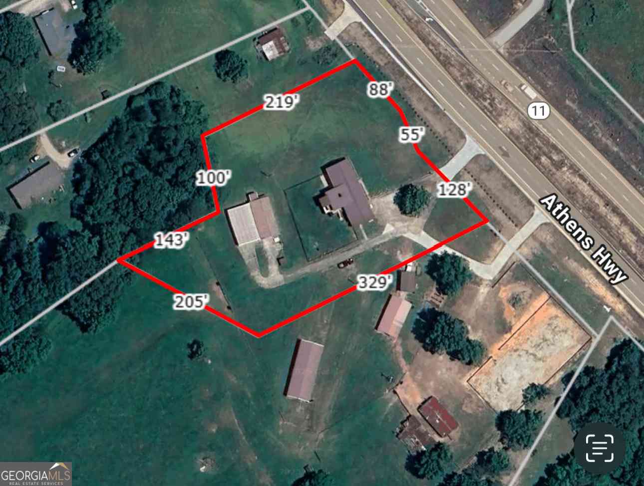 Vacant Land For Sale - 2932 Athens Highway<br/> Gainesville, GA 30507