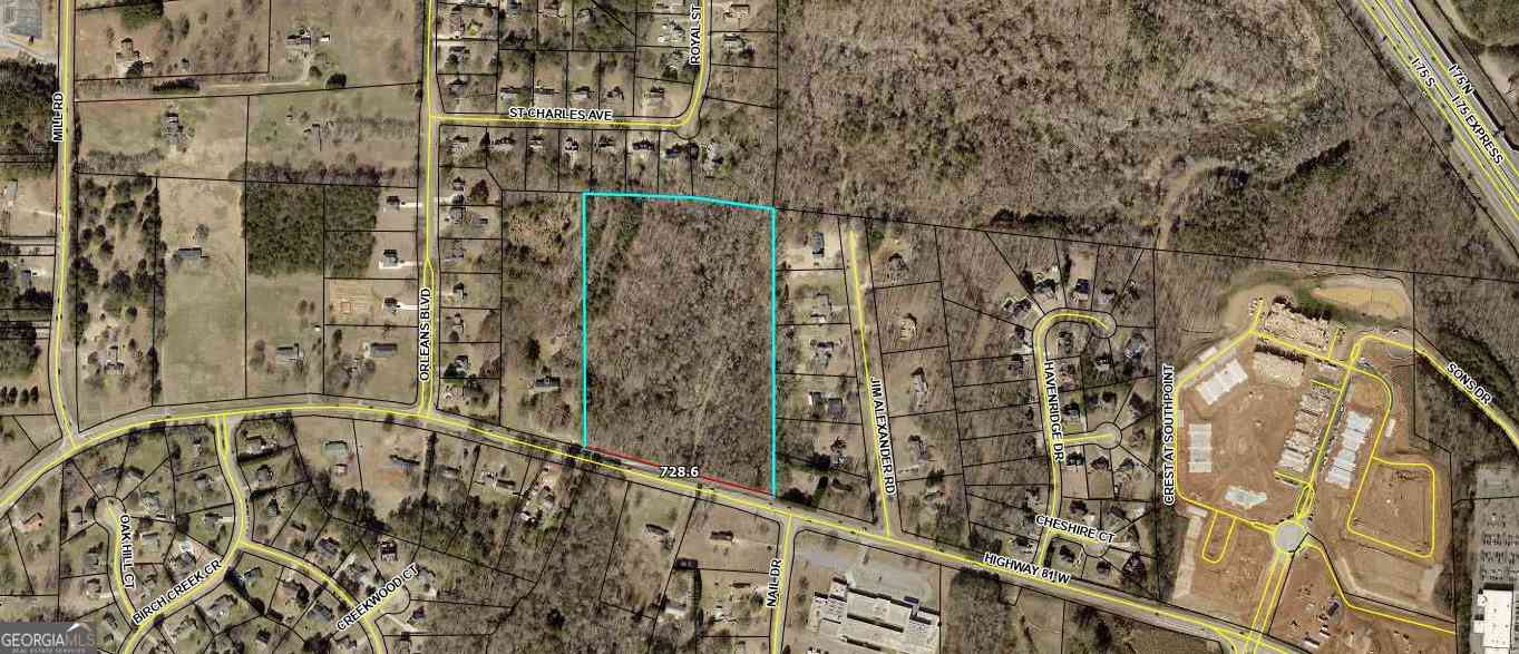 Vacant Land For Sale - Highway 81 W<br/> McDonough, GA 30253